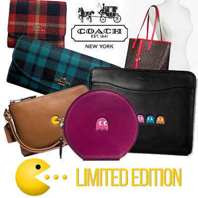 coach pac man purse