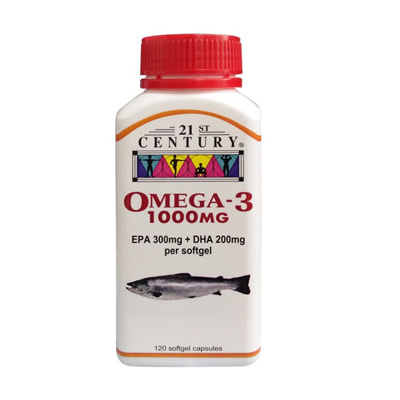 Qoo10 21st Century Omega 3 1000mg 120 Capsules Nutritious Items