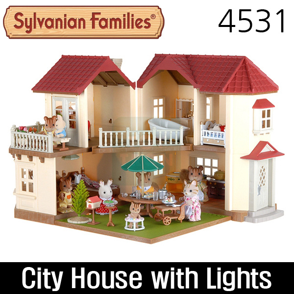 sylvanian families city house