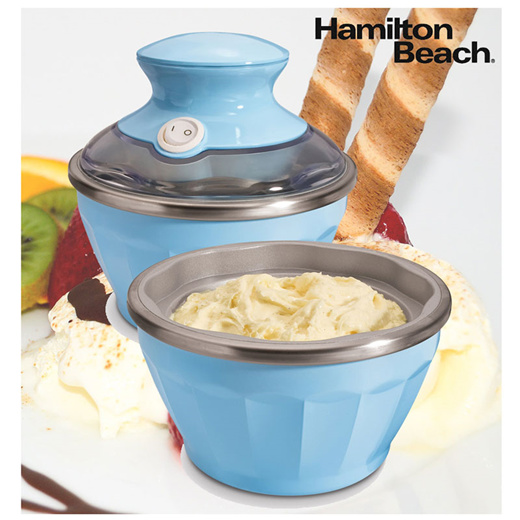 Hamilton beach half pint soft serve ice cream online maker