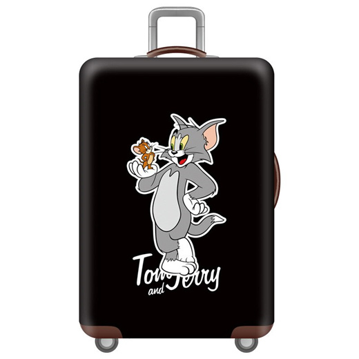 Suitcase Cover Tom and Jerry Cat and Mouse Trolley Travel Luggage Covers Suitcase Protector Washable Baggage Cover XL 