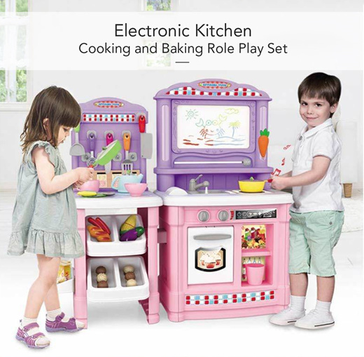 electronic kitchen play set