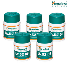 Himalaya Liver Medicine Liv52DS Pack of 6 (Total 360 Tablets)