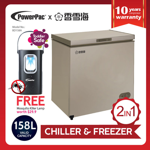 PowerPac Mini Freezer 50L, TV & Home Appliances, Kitchen