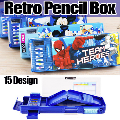 5 button pencil box