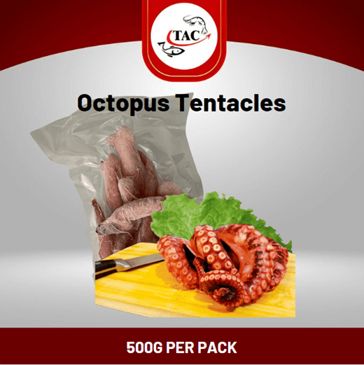 Fresh Octopus Tentacles 500gr
