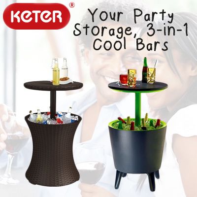 rattan cool bar