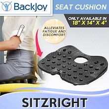 BackJoy SitzRight Cushion, Cushion for Posture Improvement