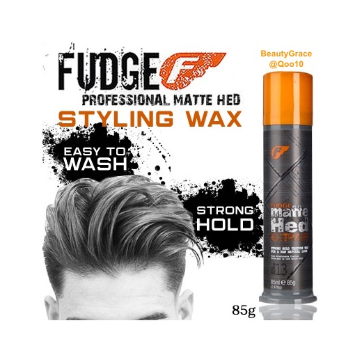 Qoo10 - Fudge Styling Hair Wax Matte Hed Extra 85g / Roughman / Erratic  Joico ... : Hair Care
