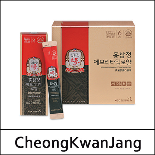 Qoo10 Cheongkwanjang ⓙ Korean Red Ginseng Extract Everytime Royal 10ml Nutritious Items 3505