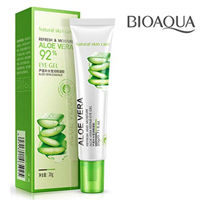 Qoo10 Bioaqua Aloe Vera Hydrating Eye Gel Cream Reduces Dark