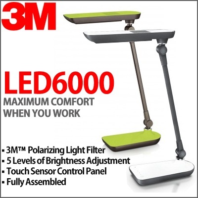 Qoo10 Big Sales 3m Led Desk Lamp 6000 Polarising Desk Light