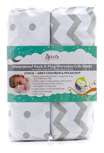 Qoo10 Waterproof Pack N Play Portable Mini Crib Sheet By Ely S