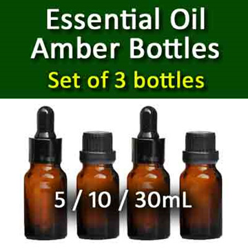  SILKY SCENTS Amber Essential Oil (Pinus Succinifera) 100% Pure  & Natural! - 5 ML : Health & Household