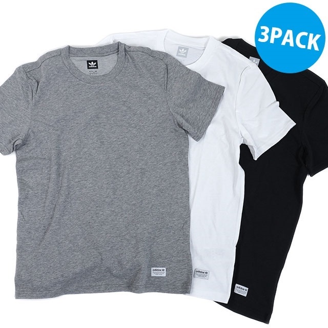 adidas 3 pack tees