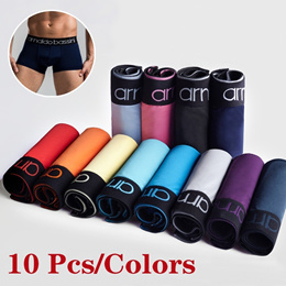 10 COLORS/PACK JACK CLAUDE Summer Men s Separated Healthy Underwear Lift Eggs Pouch Underpants Boxer