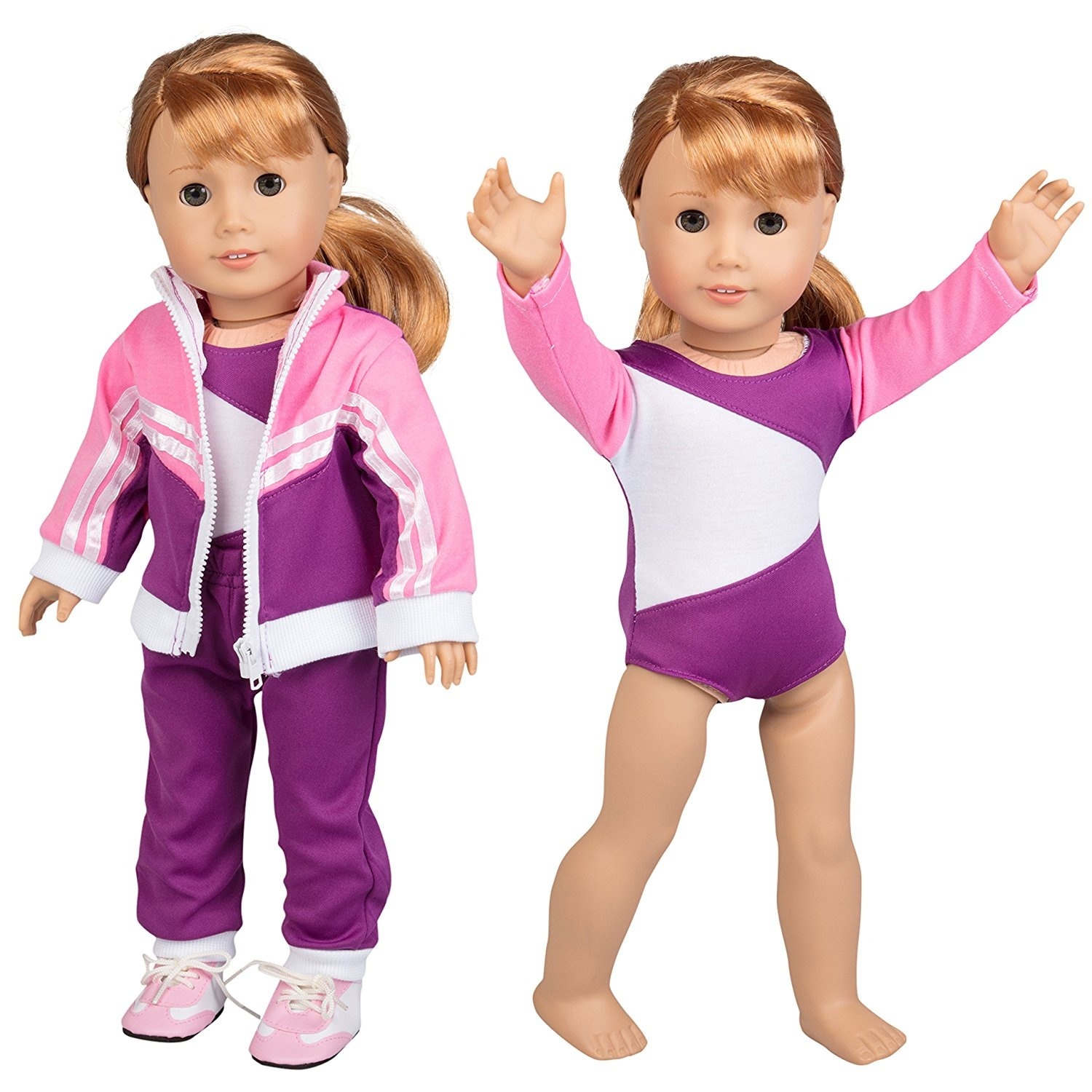 american girl doll gymnastics outfit