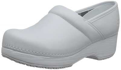 skechers for work women's slip resistant clog