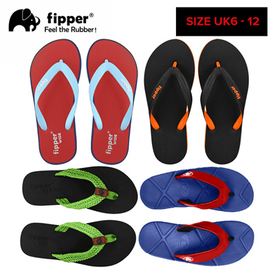 Rubber Sandals-Black M-Ultra X-Wide-100 