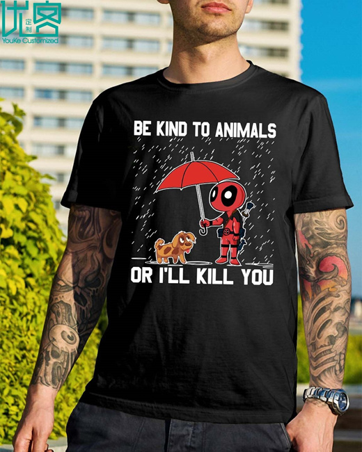 deadpool dog shirt