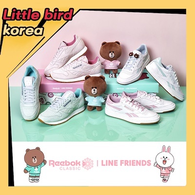 Line friends collaboration sneakers 