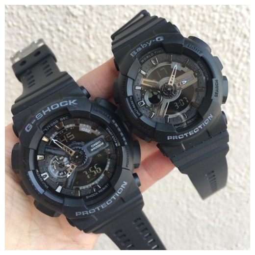 g shock watch in black colour