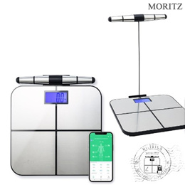 모리츠 핸드폰 연동 스마트 핸드바 디지털 인바디 체지방계 체중계 MIS-1W540FJS 체지방 측정