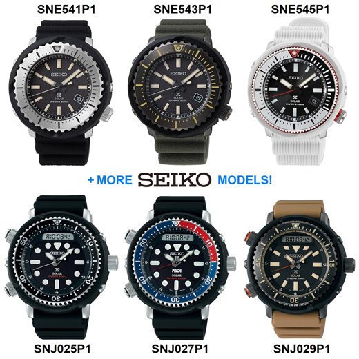 Qoo10 - Seiko Prospex SNE541P1 SNE543P1 SNE545P1 SNJ025P1 SNJ027P1 SNJ029P1  Me... : Watches