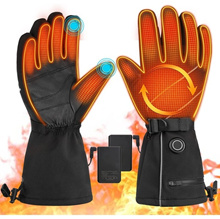 Japan Direct Shipping ITIBAN Electric Heat Gloves Heater Gloves Heating Bike Tabukuro 5V 4000MAH with Battery 45 60 ℃ Temperature Control Cold Protection Touch Panel Corresponding Non-Slip Water Repel