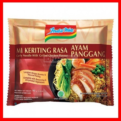 5 pcs indomie keriting ayam panggang