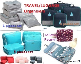 travel organiser bags