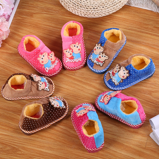 girls pig slippers