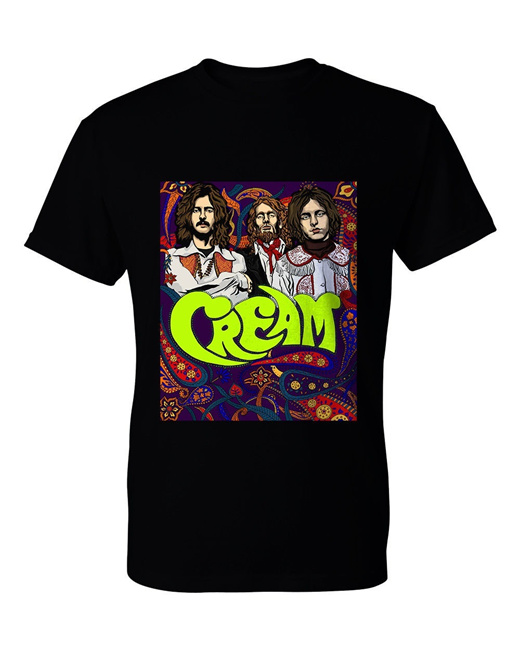 cream band shirt