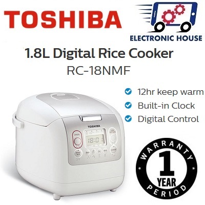 toshiba 1.8 l digital rice cooker