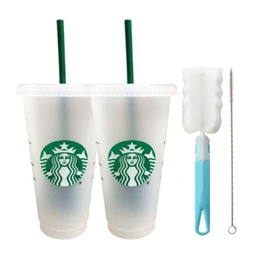 Qoo10 - North America Starbucks Recycled Recycled Glass Cold Cup 473mL  Purple  : Kitchen