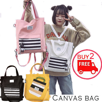 korean canvas tote bag