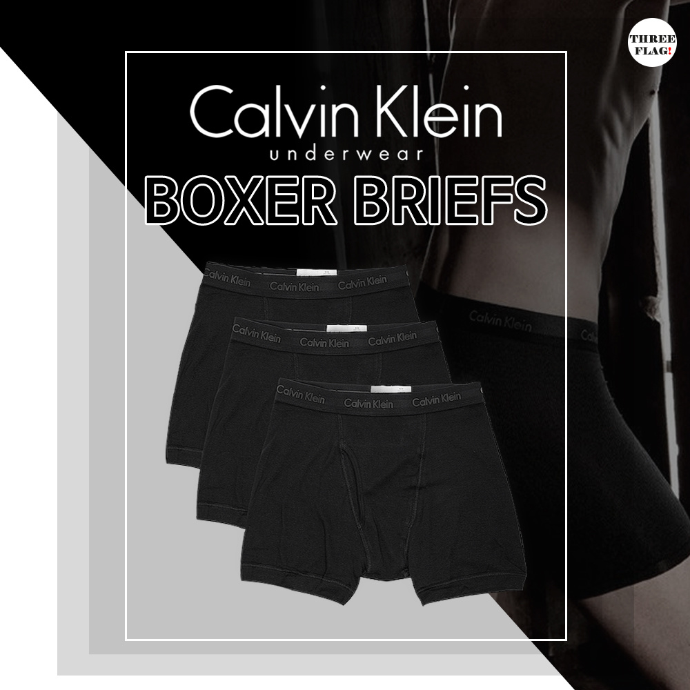 calvin klein men's cotton classics multipack boxer briefs