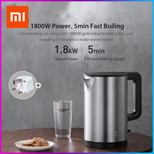 New Xiaomi Mijia Yunmi Electric kettle fast kettle 304 Stainless steel 1.5L arge water capacity