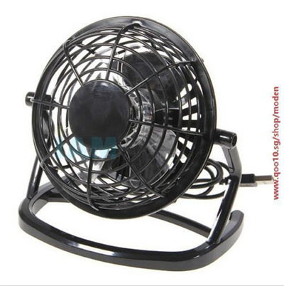 Qoo10 Tv Ultra Quiet Usb Powered Mini Desk Fan For Notebook Pc