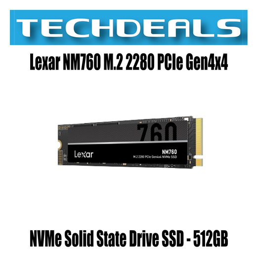 Lexar® NM760 M.2 2280 PCIe Gen4x4 NVMe SSD