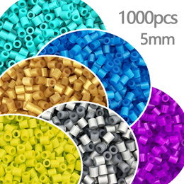 5mm Perler Fuse Beads Pearly Iron Beads for Kids Hama Magic Beads Diy  Puzzles High Quality