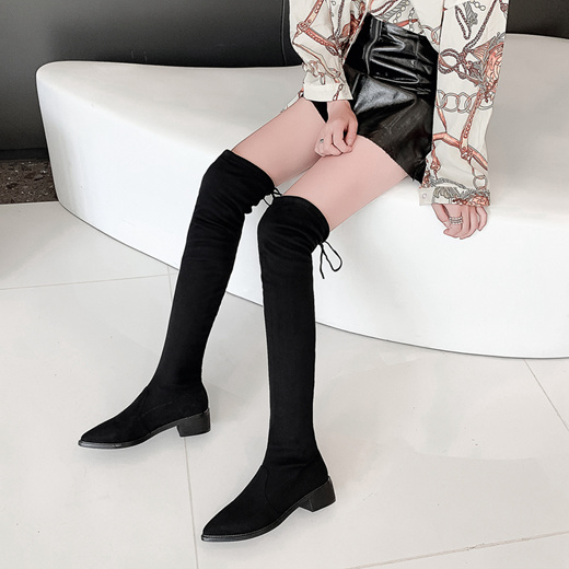 womens black over the knee boots