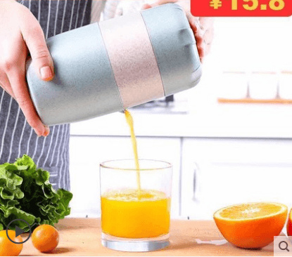 small orange juice machine