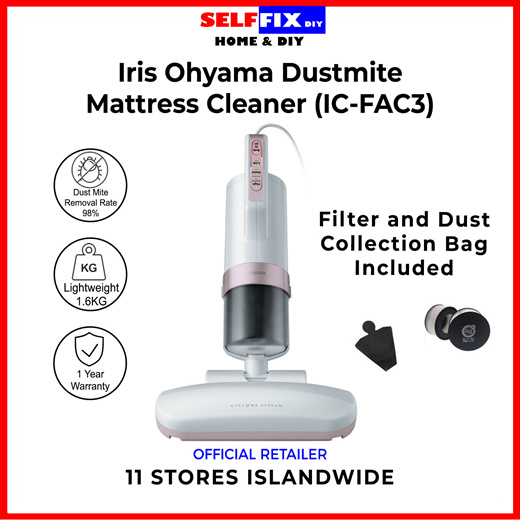 Iris Ohyama Dust Mite Mattress and Furniture Vacuum Cleaner IC