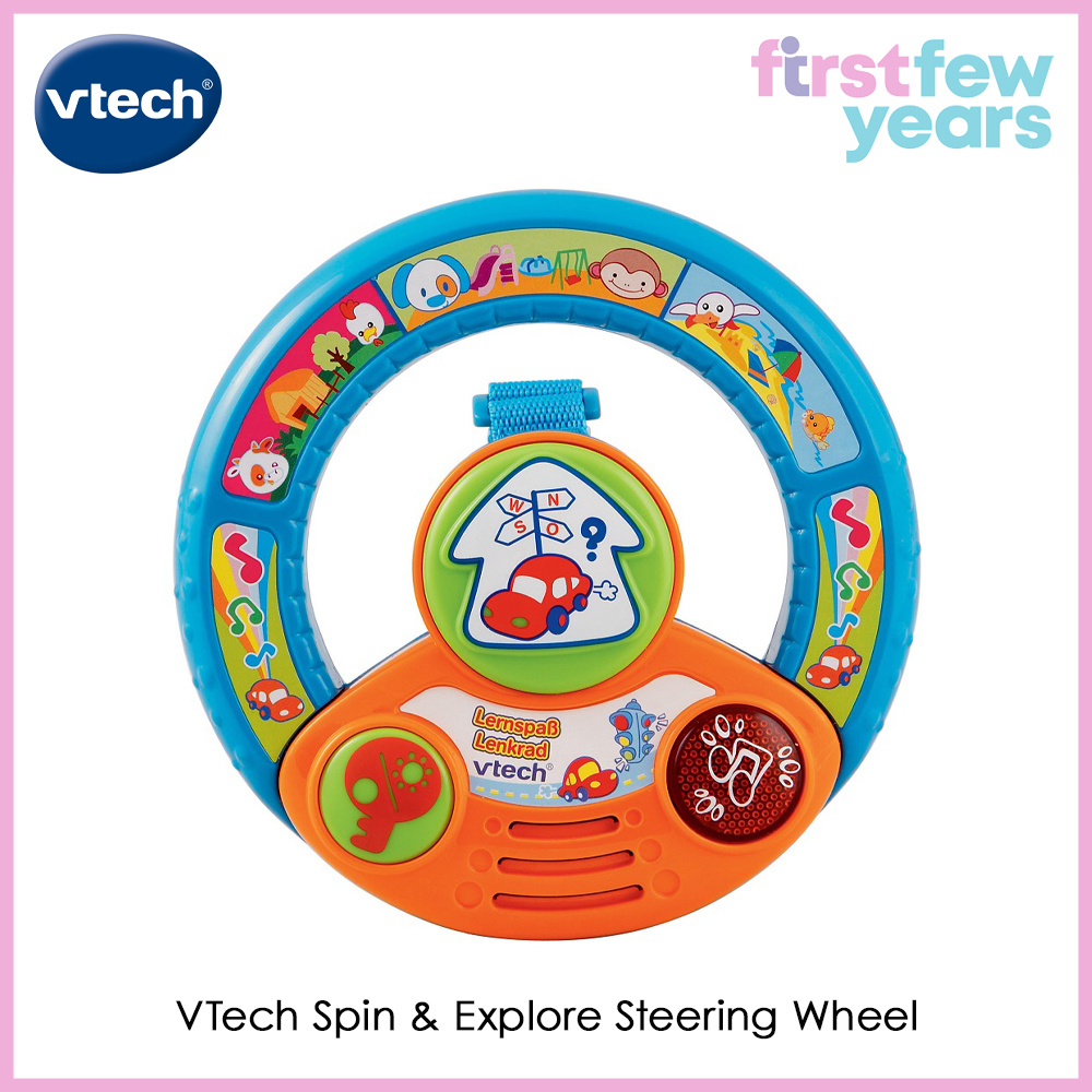 Qoo10 - Vtech Spin and Explore Steering Wheel by First Few Years : Toys