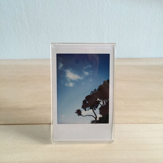 polaroid clear frame