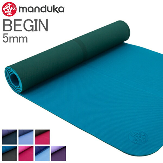 Qoo10 - MANDUKA Yoga Mat 5mm BEGIN Yoga Mat Lightweight Beginner