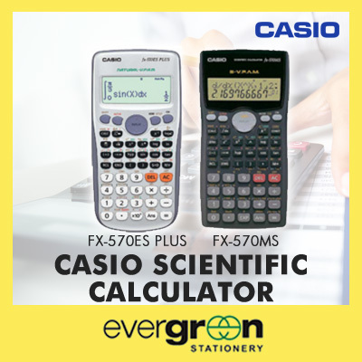 Coupon Friendlycasio Scientific Calculator Fx 570es Plus Fx 570ms - 