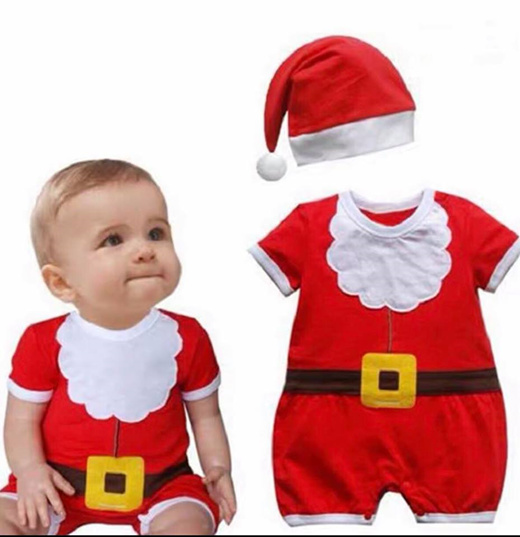 christmas romper baby