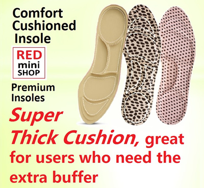 thick cushioned insoles